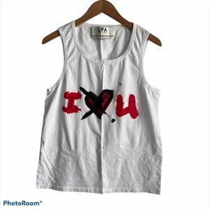 Love x Fashion x Art “I hate you” tank top